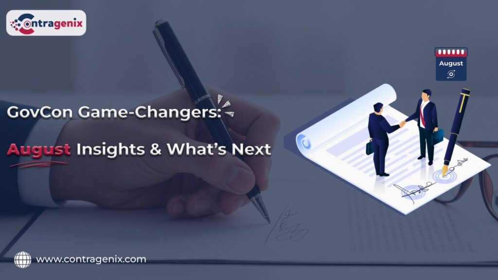 GovCon Game-Changers: August Insights & What’s Next